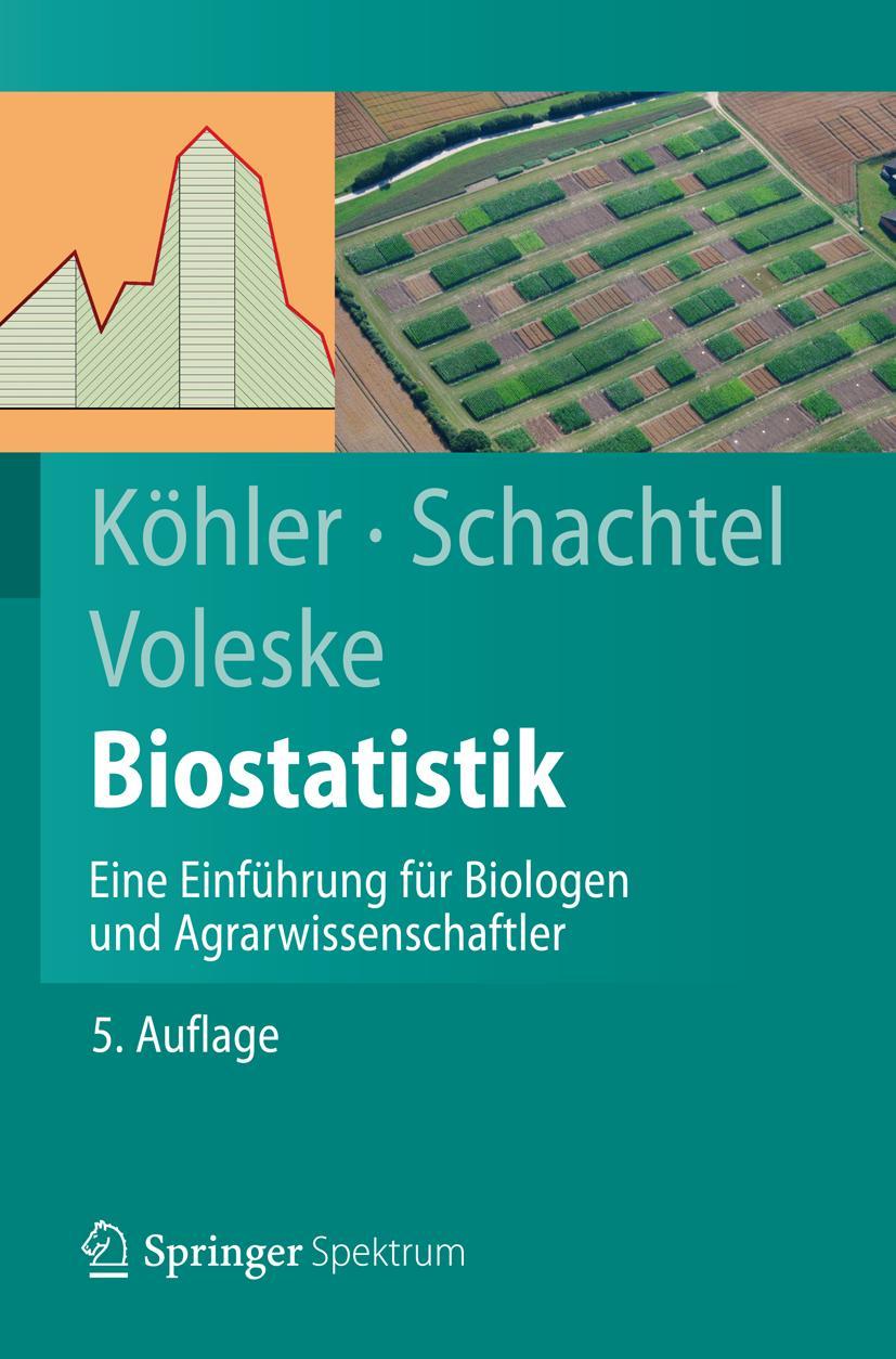 Vorderes Coverbild Biostatistik
