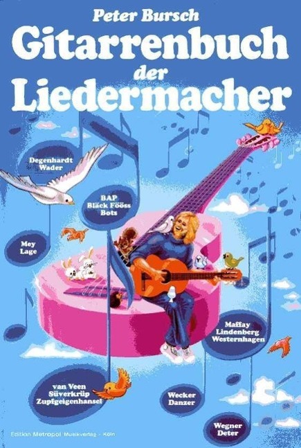 Vorderes Coverbild Gitarrenbuch der Liedermacher