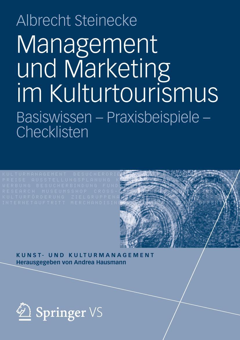 Vorderes Coverbild Management und Marketing im Kulturtourismus