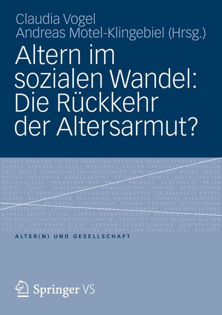 Vorderes Coverbild Altern im sozialen Wandel: Die Rückkehr der Altersarmut?