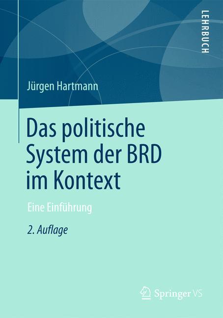 Vorderes Coverbild Das politische System der BRD im Kontext