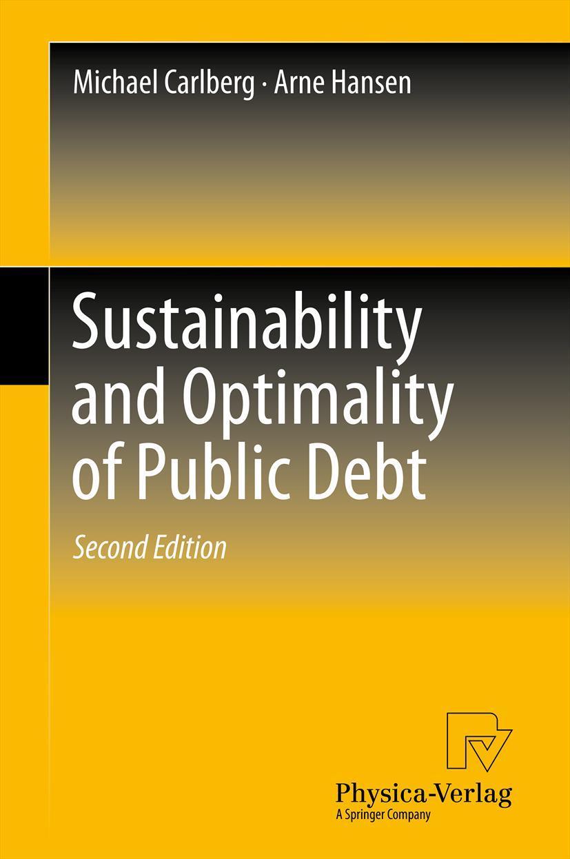 Vorderes Coverbild Sustainability and Optimality of Public Debt