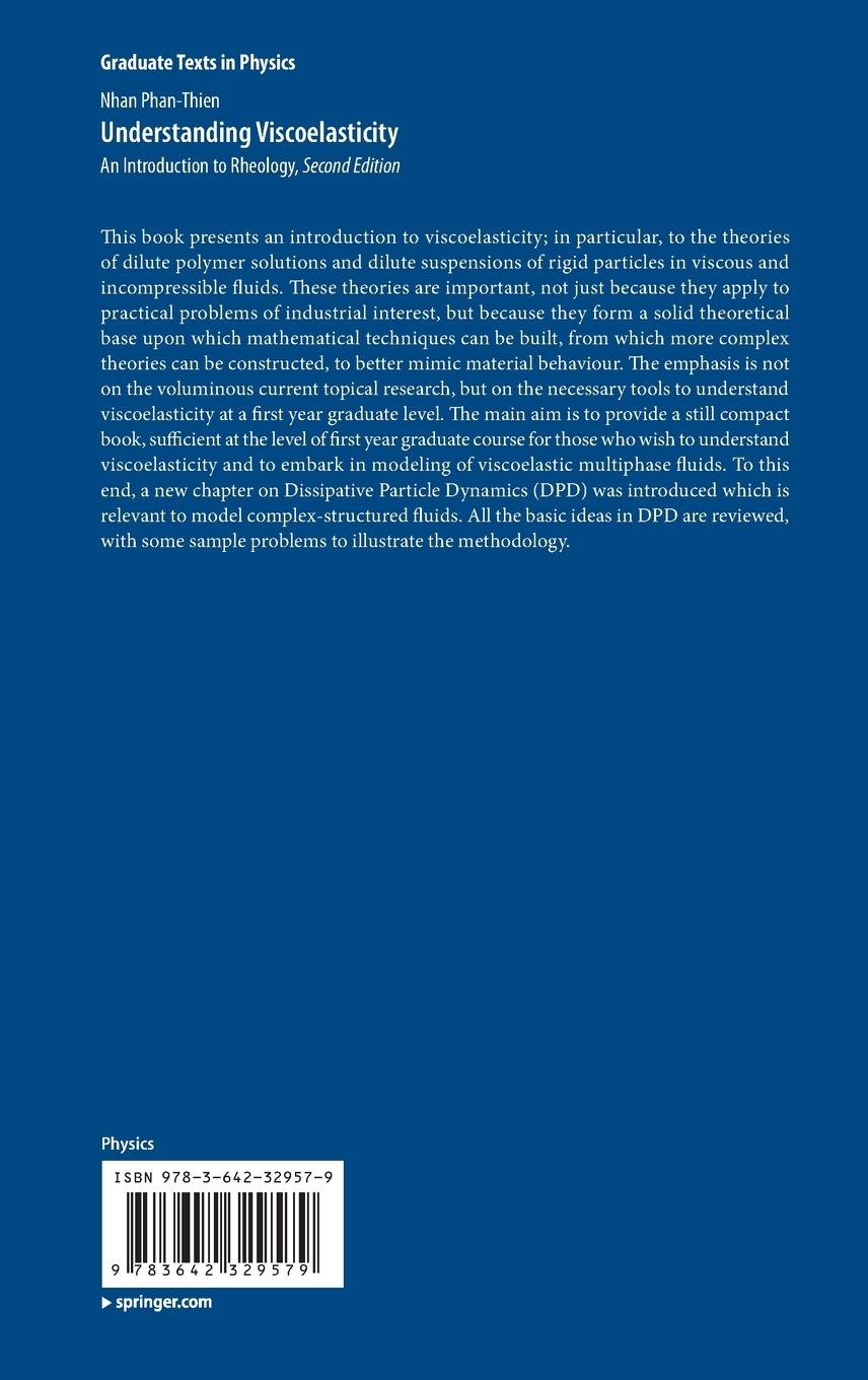Rückseitencover Understanding Viscoelasticity
