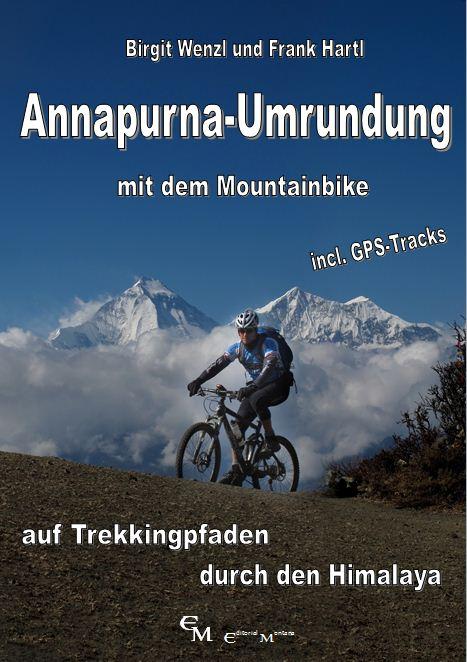 Vorderes Coverbild Annapurna-Umrundung mit dem Mountainbike