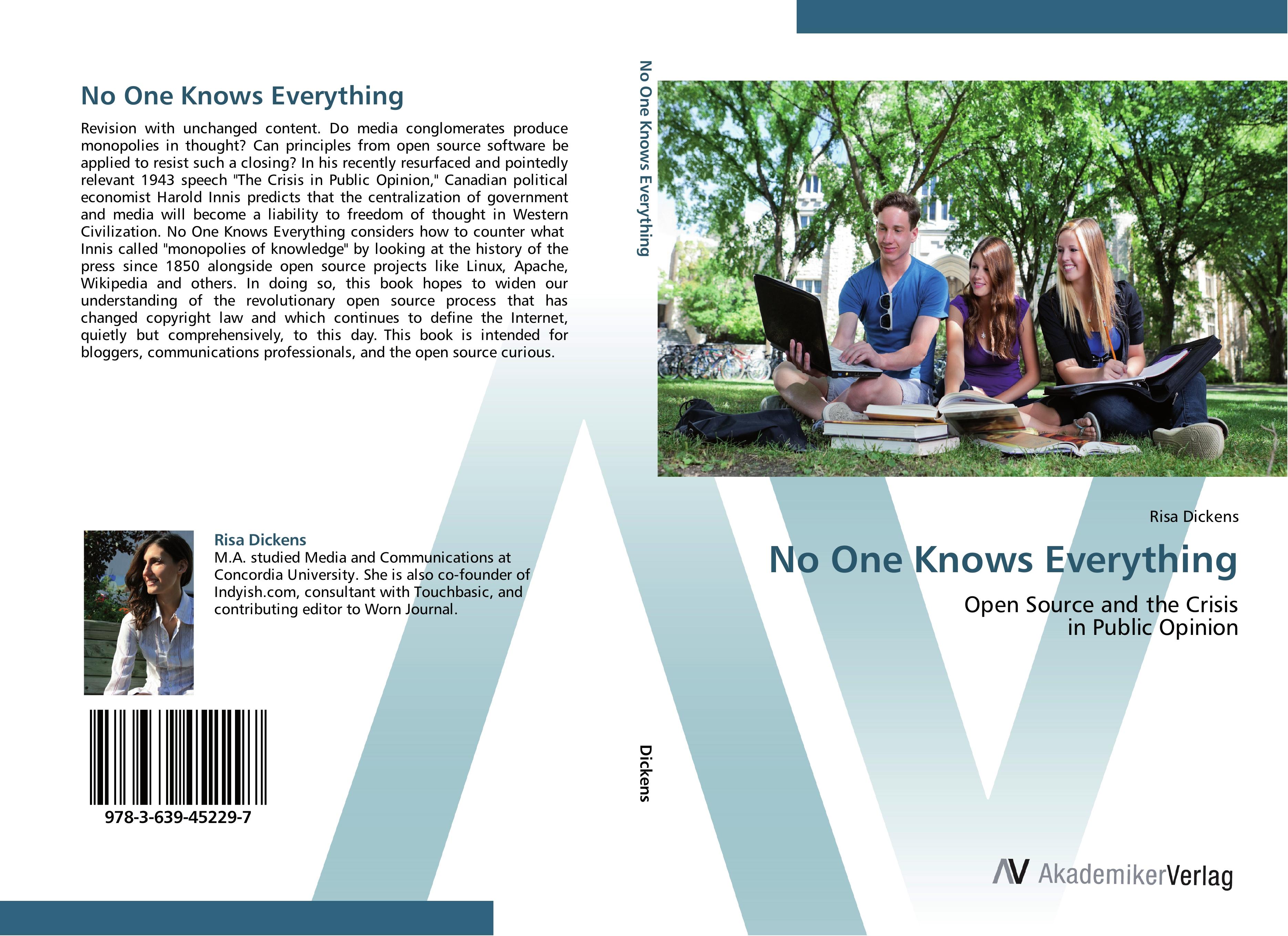 Vorderes Coverbild No One Knows Everything