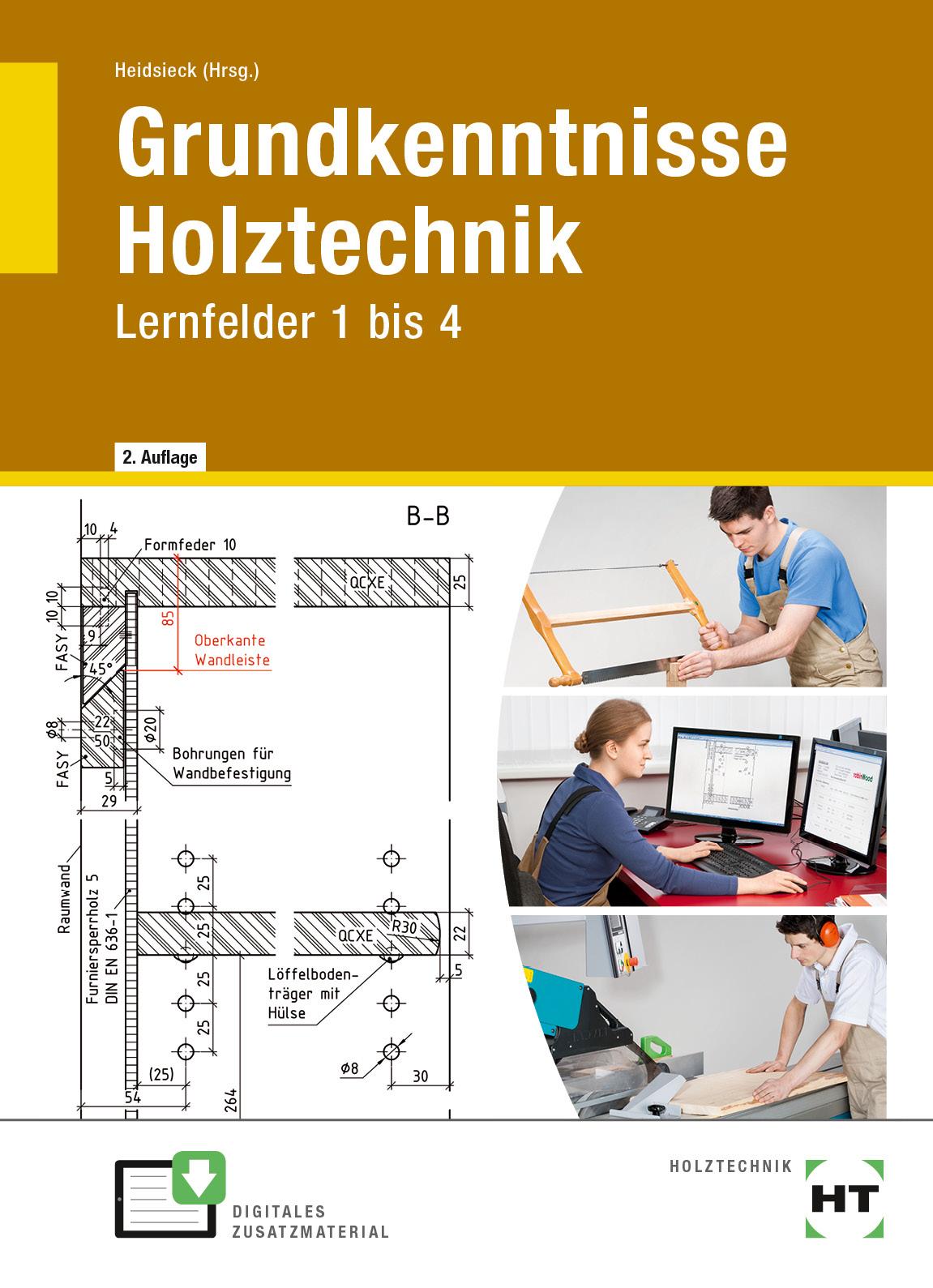 Vorderes Coverbild Grundkenntnisse Holztechnik