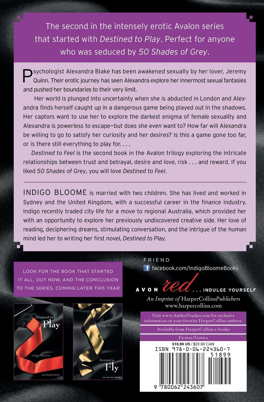 Rückseitencover DESTINED TO FEEL            PB