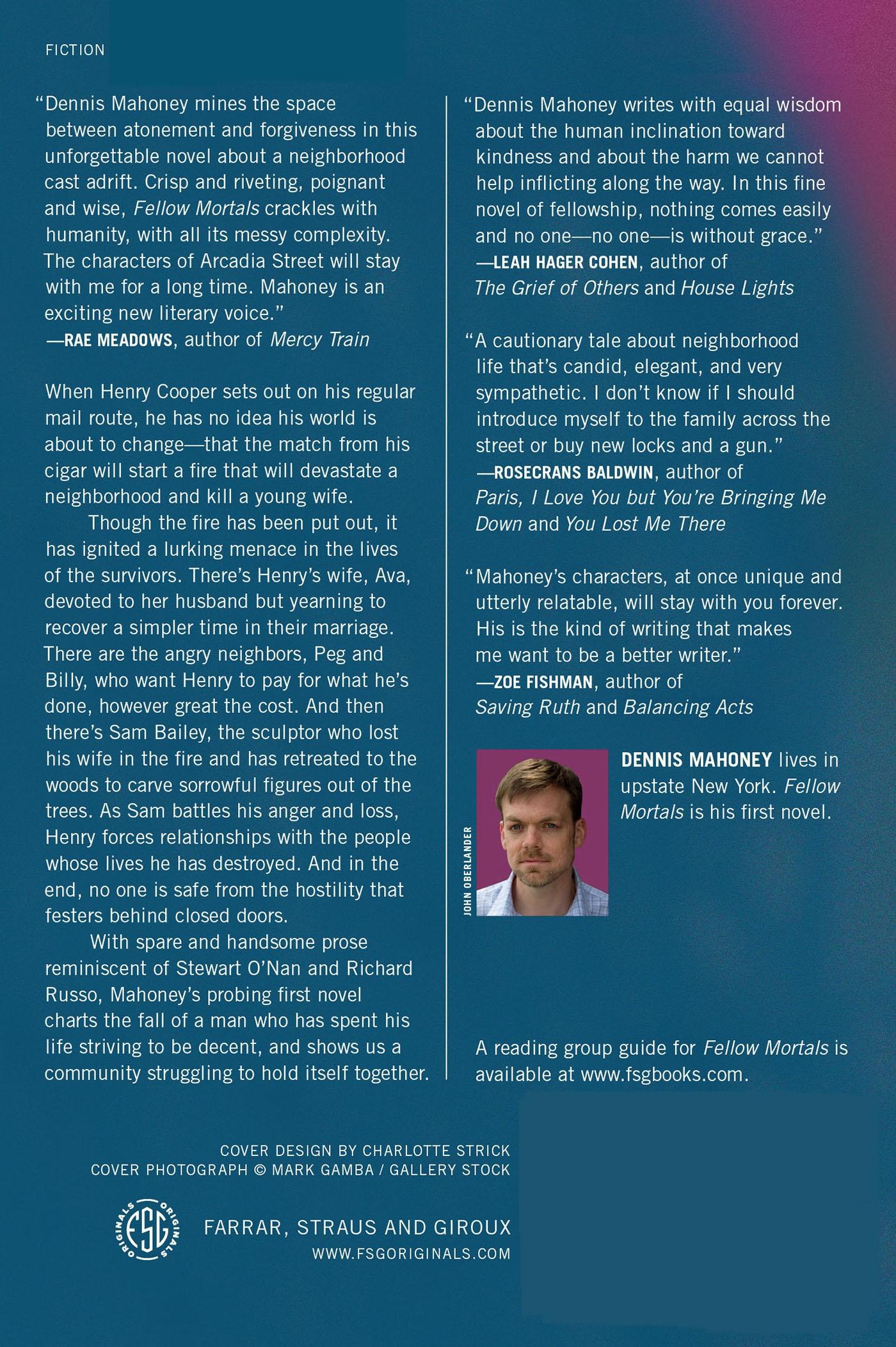 Rückseitencover Fellow Mortals