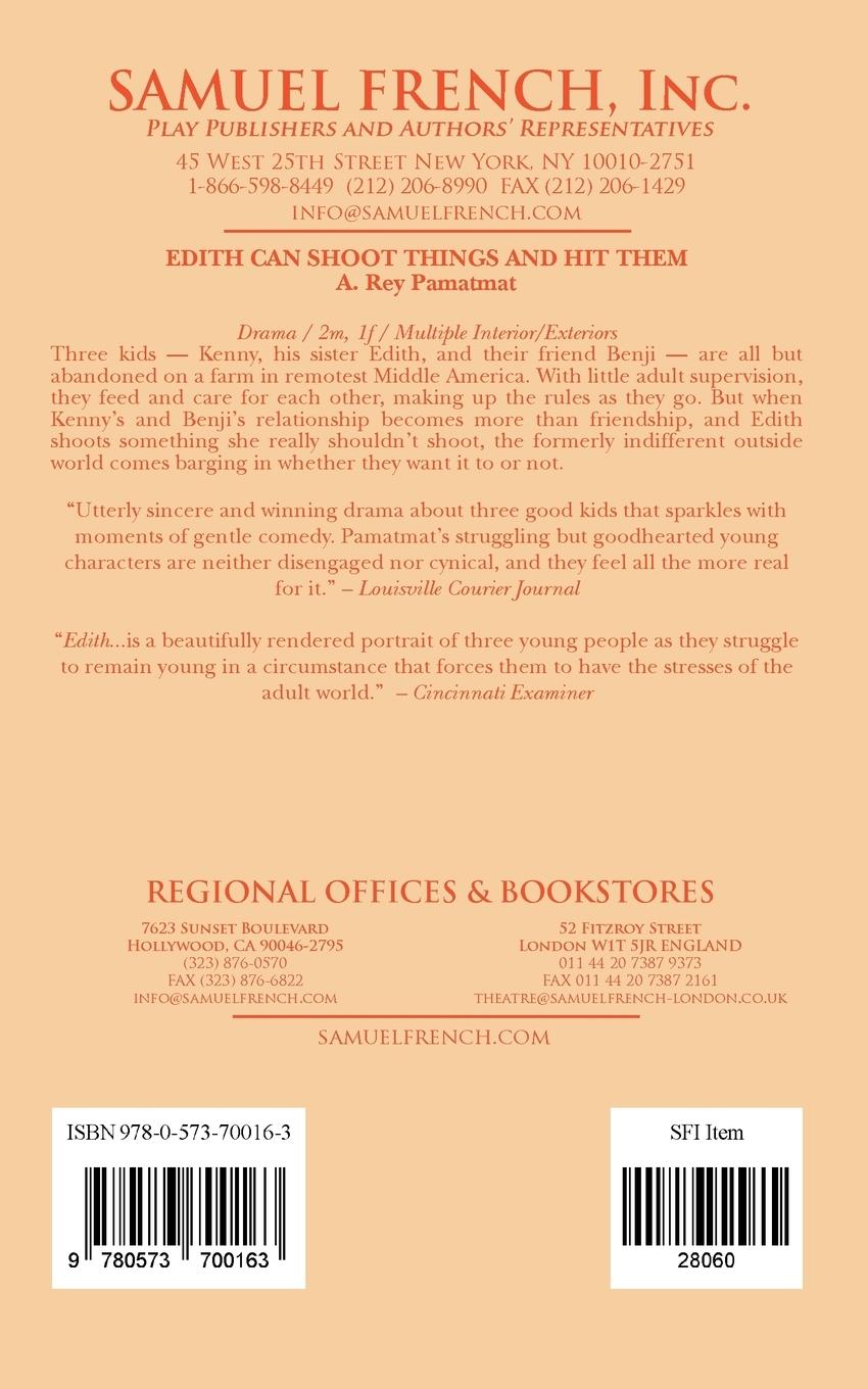 Rückseitencover Edith Can Shoot Things and Hit Them