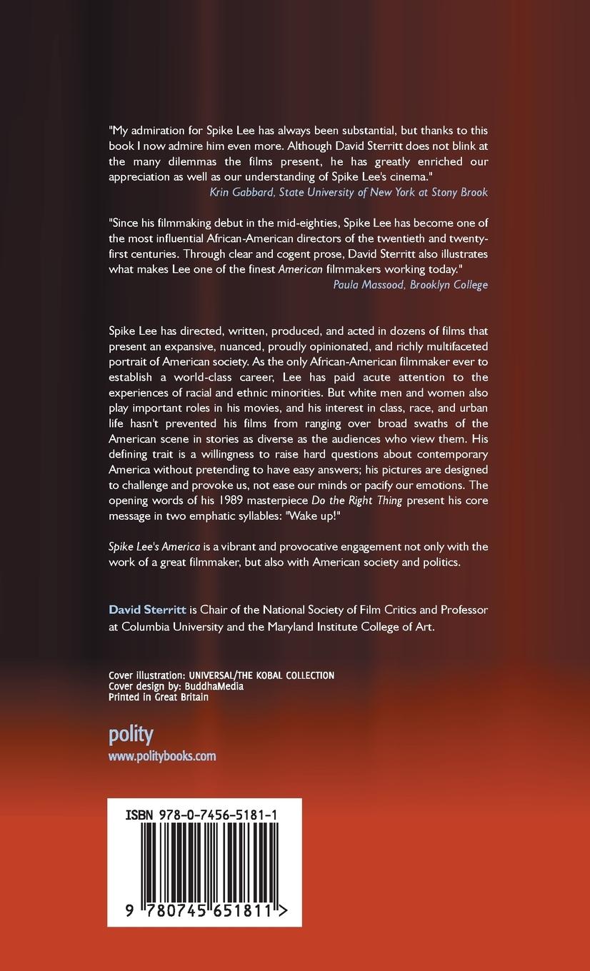 Rückseitencover Spike Lee's America