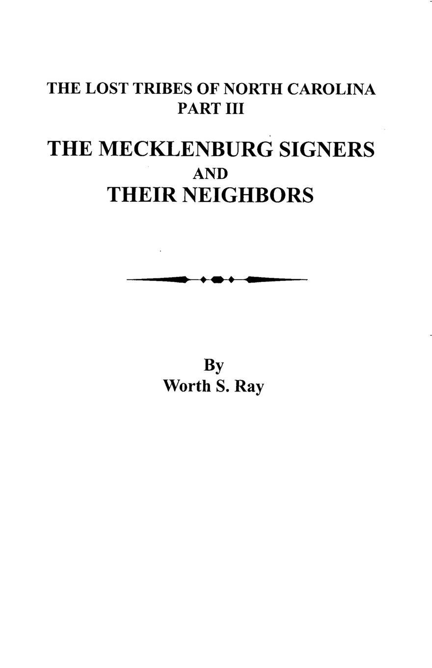 Vorderes Coverbild Mecklenburg Signers and Their Neighbors