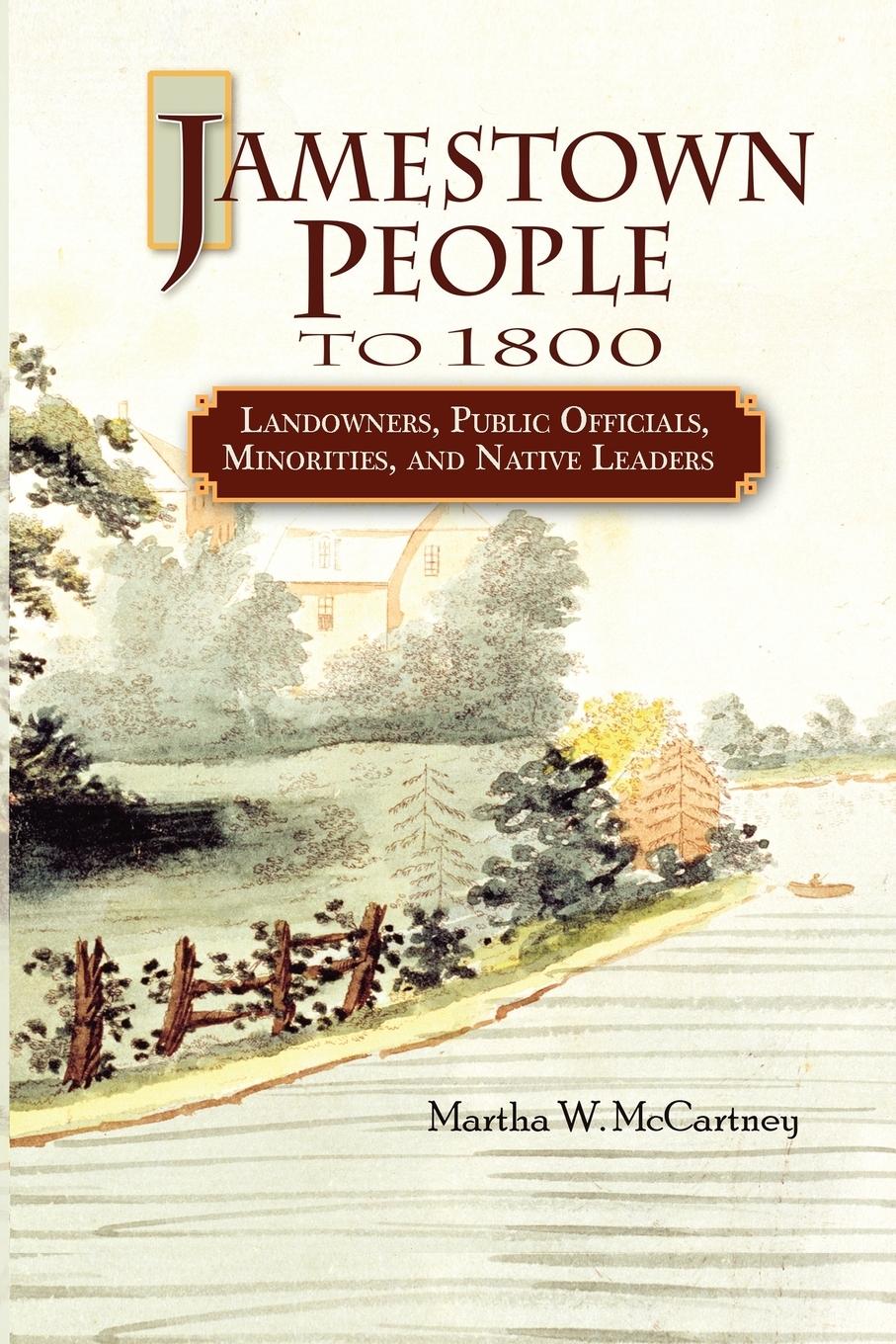 Vorderes Coverbild Jamestown People to 1800