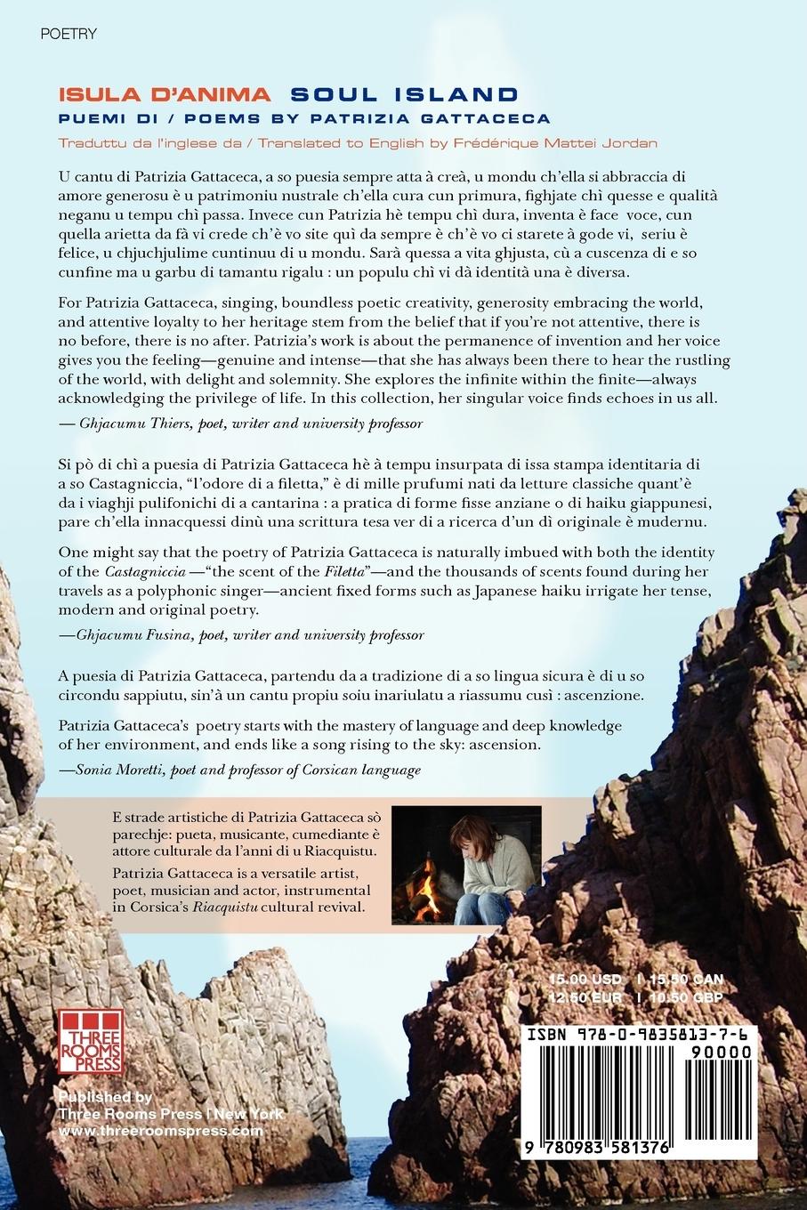 Rückseitencover Isula d'Anima / Soul Island