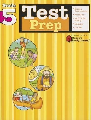 Vorderes Coverbild Test Prep: Grade 5 (Flash Kids Harcourt Family Learning)