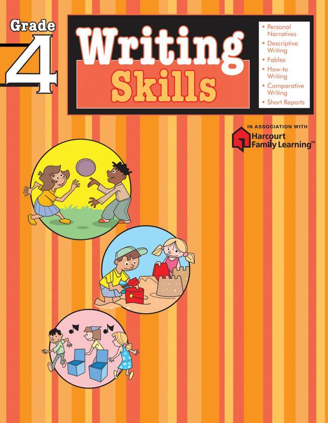 Vorderes Coverbild Writing Skills: Grade 4 (Flash Kids Harcourt Family Learning)