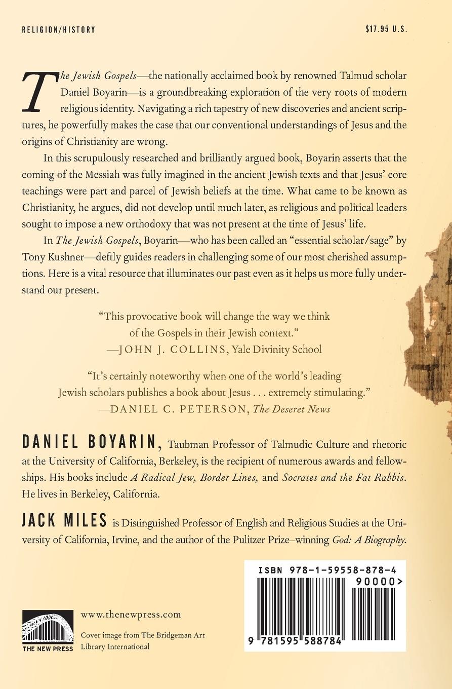 Rückseitencover The Jewish Gospels