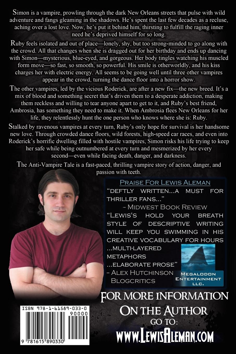 Rückseitencover The Anti-Vampire Tale (the Anti-Vampire Tale, Book 1)