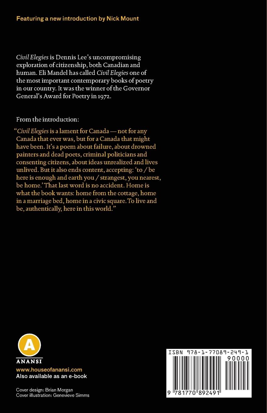 Rückseitencover Civil Elegies