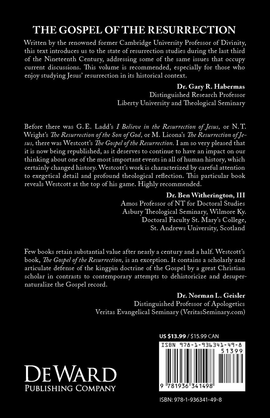 Rückseitencover The Gospel of the Resurrection