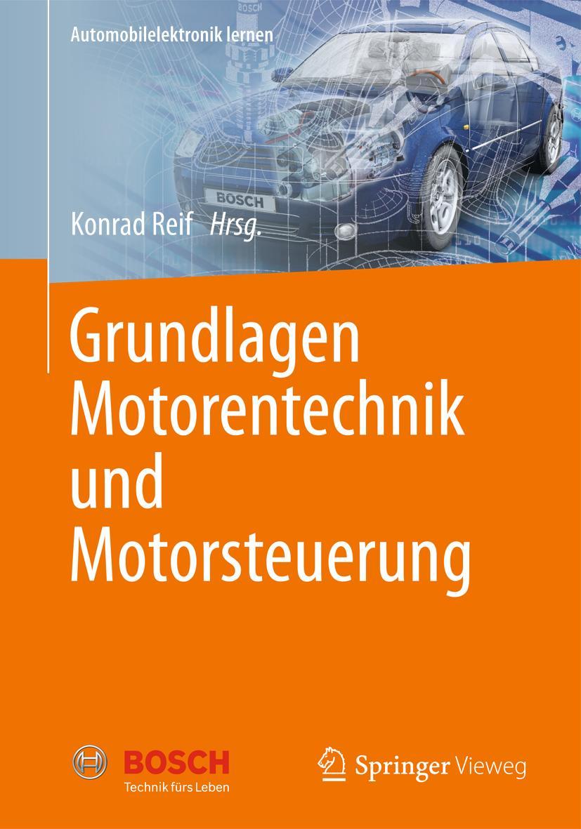 Vorderes Coverbild Grundlagen Motorentechnik und Motorsteuerung