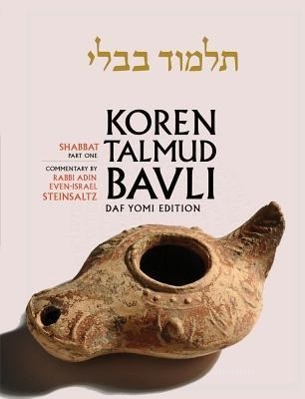 Vorderes Coverbild Koren Talmud Bavli, English, Vol.2: Shabbat Part 1: Daf Yomi (B & W): With Commentary by Rabbi Adin Steinsaltz