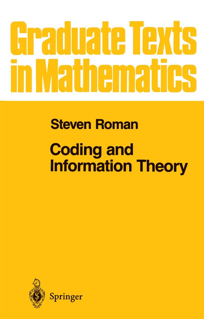 Vorderes Coverbild Coding and Information Theory