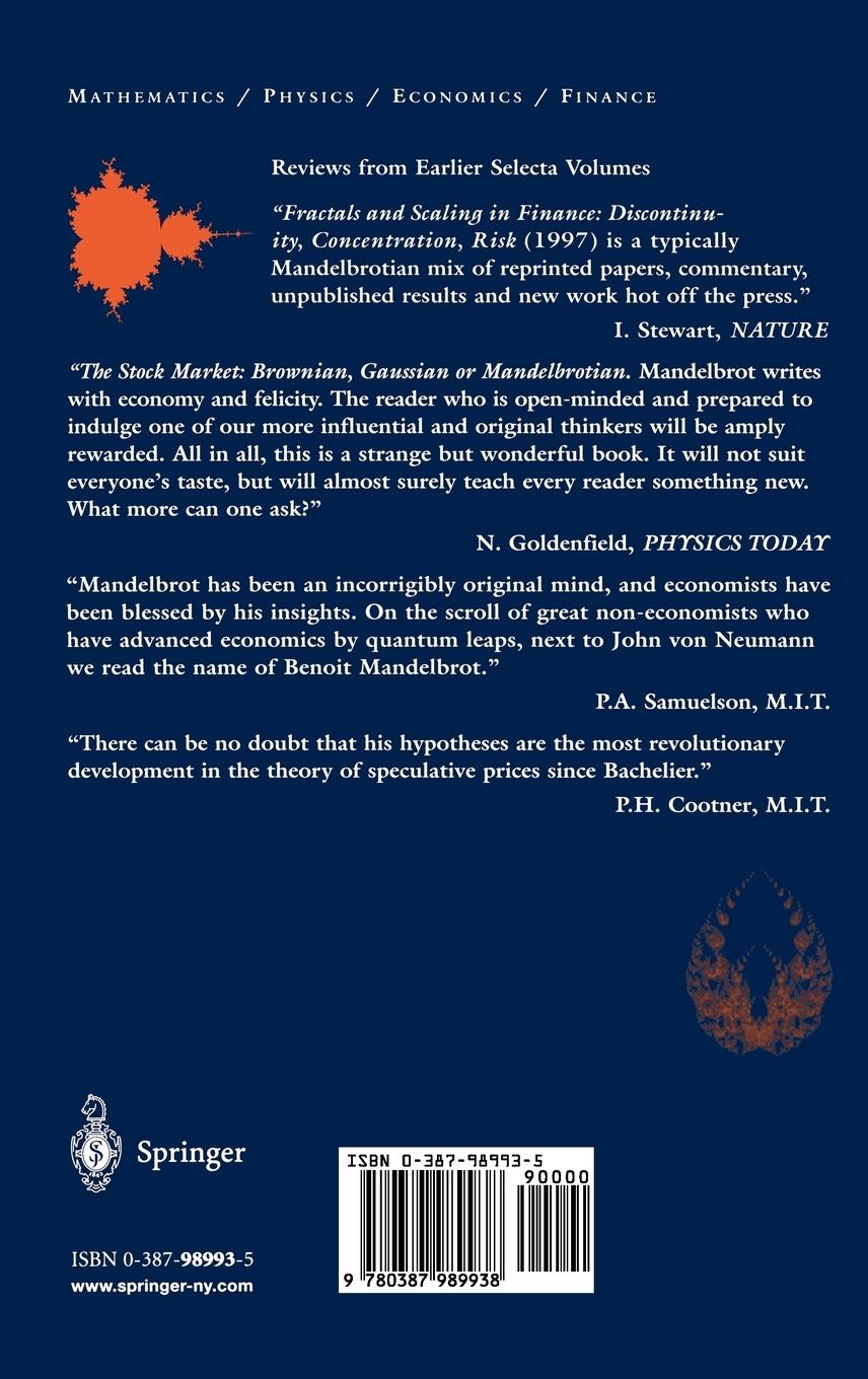 Rückseitencover Gaussian Self-Affinity and Fractals