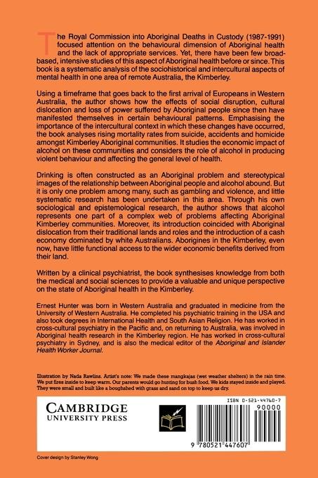 Rückseitencover Aboriginal Health and History