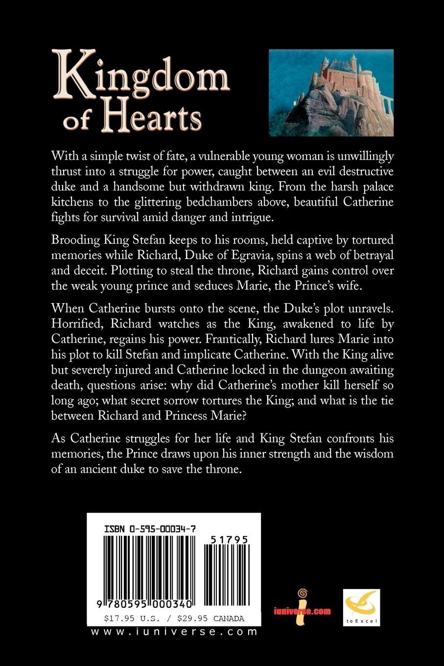 Rückseitencover Kingdom of Hearts