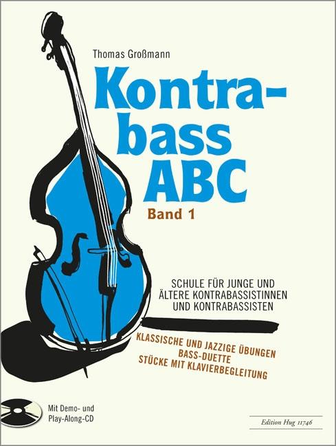 Vorderes Coverbild Kontrabass ABC Band 1 Schule