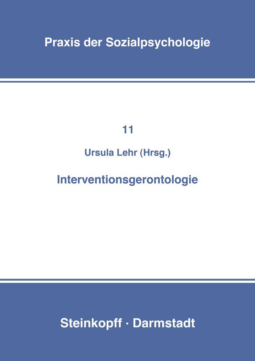 Vorderes Coverbild Interventionsgerontologie