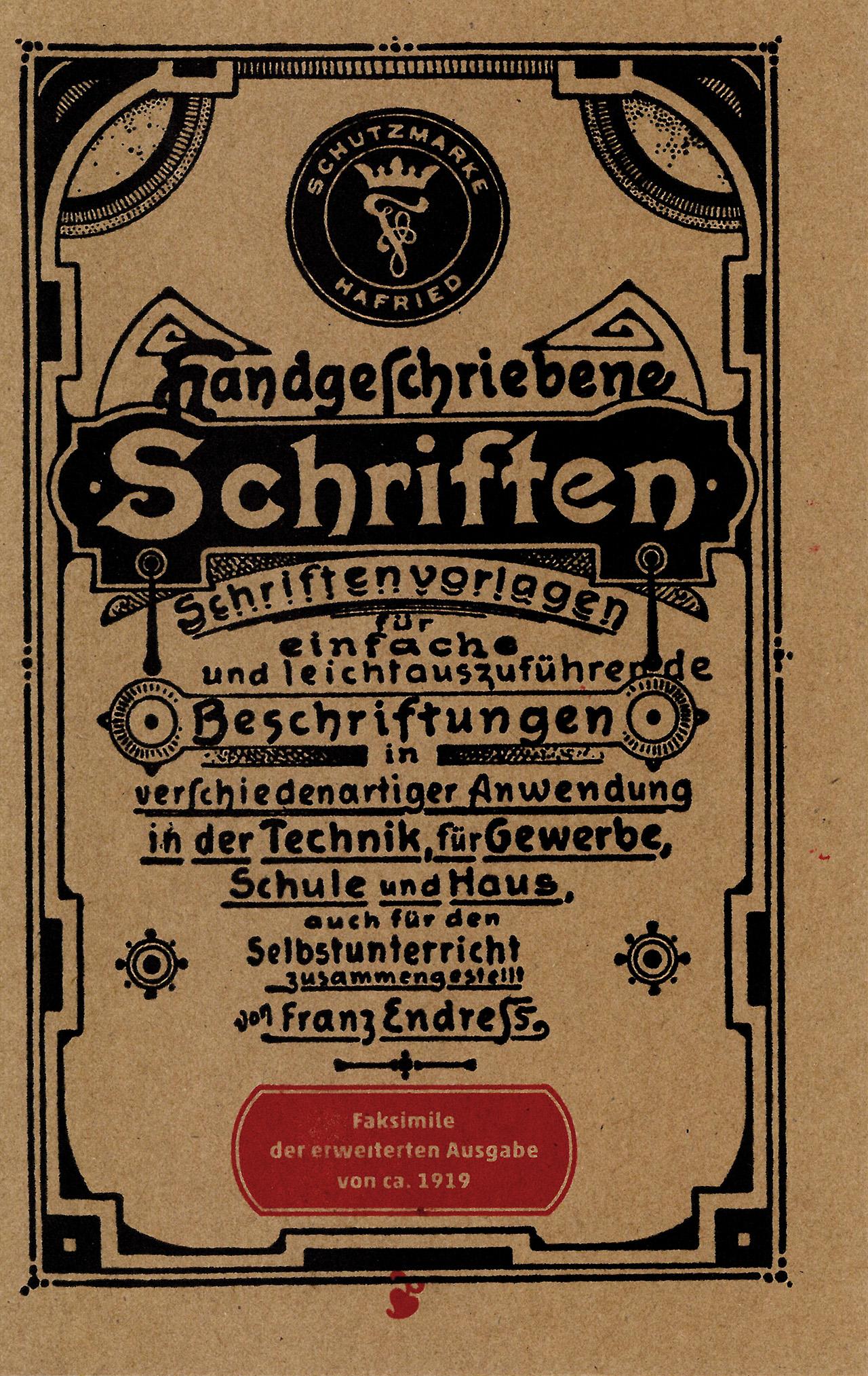 Vorderes Coverbild Handgeschriebene Schriften