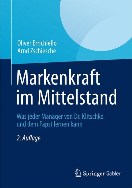 Vorderes Coverbild Markenkraft im Mittelstand
