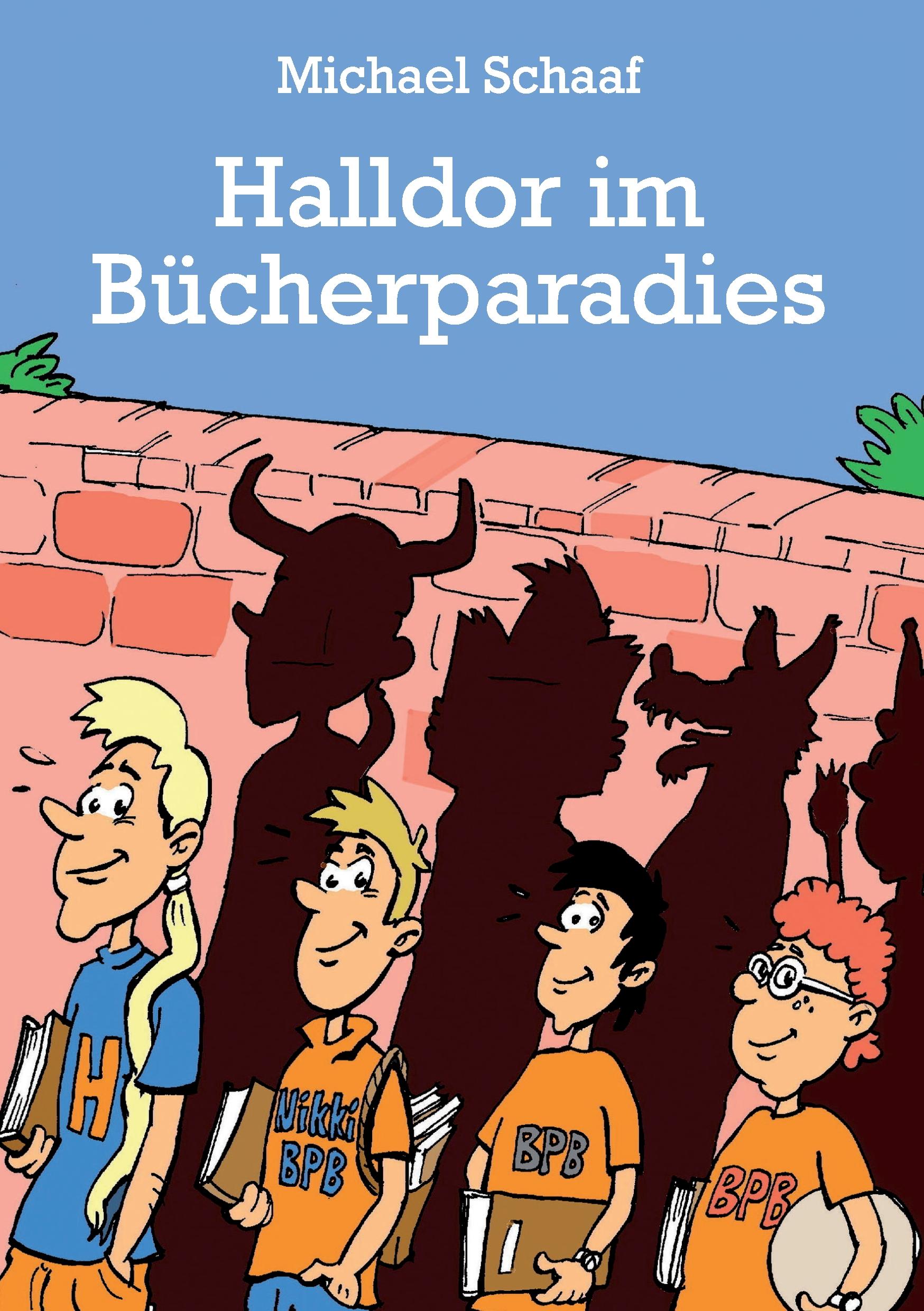 Vorderes Coverbild Halldor im Bücherparadies