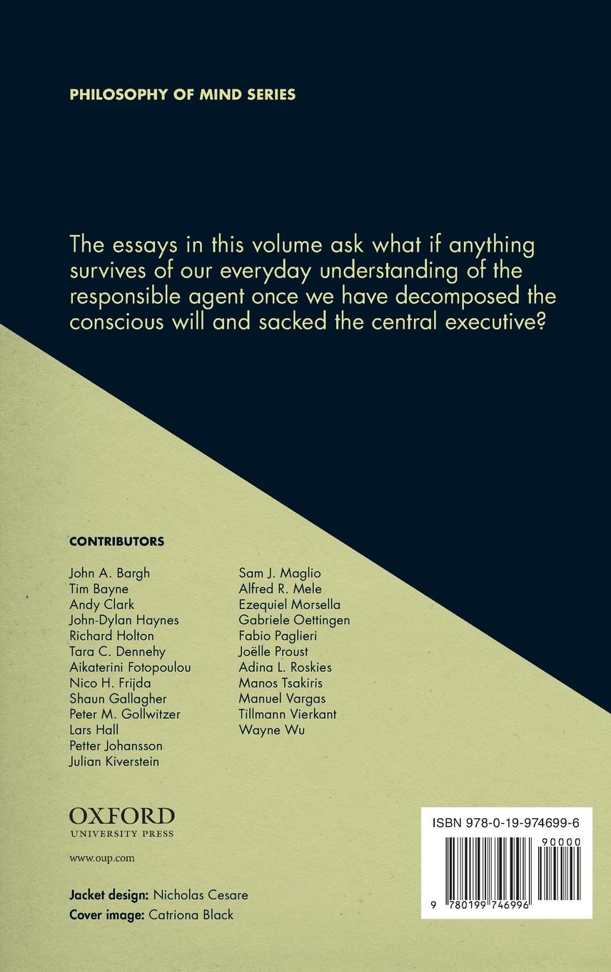 Rückseitencover Decomposing the Will