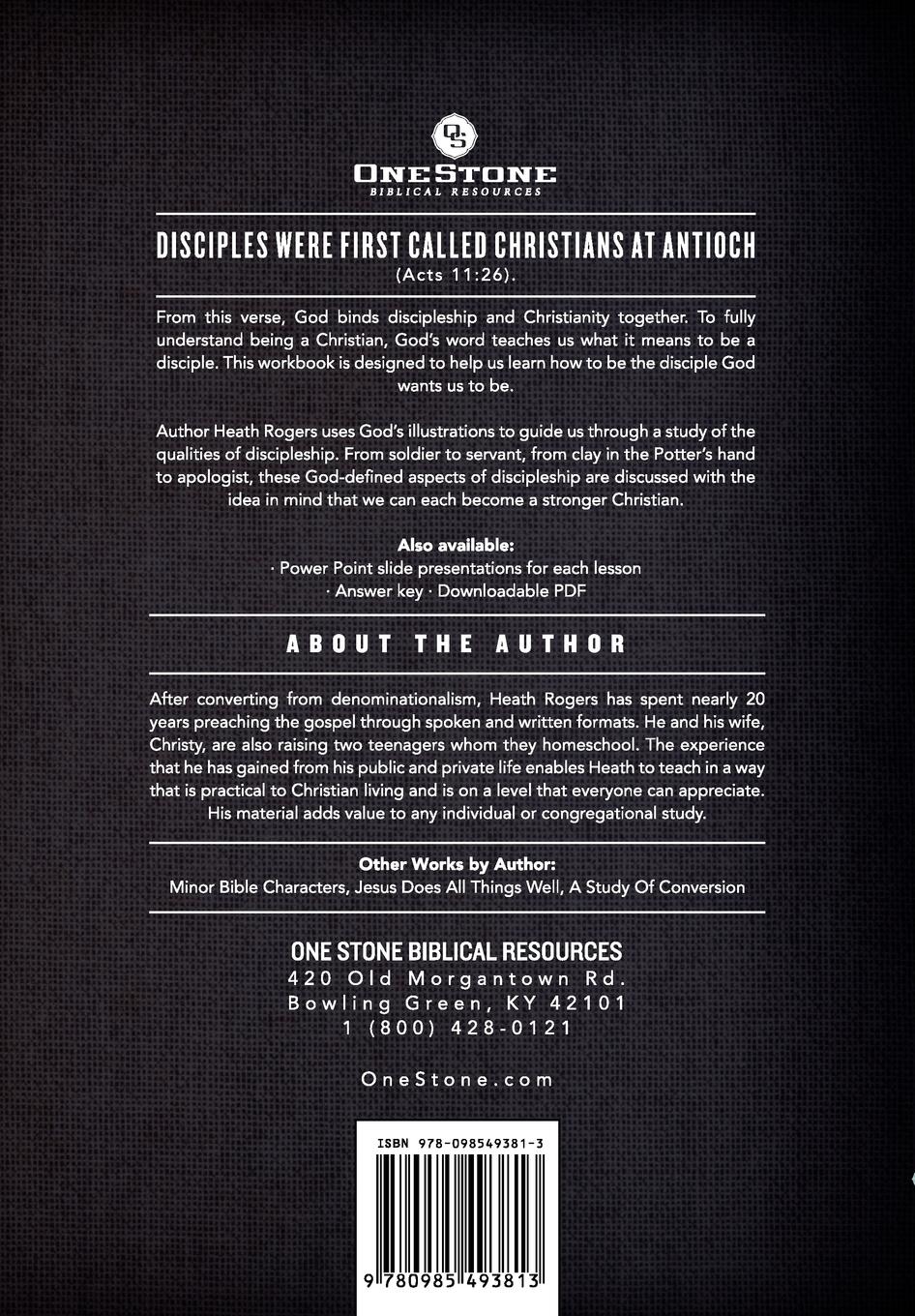 Rückseitencover Portraits of Discipleship