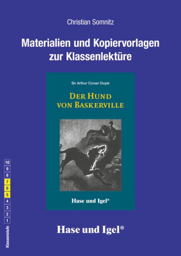 Vorderes Coverbild Der Hund von Baskerville. Begleitmaterial