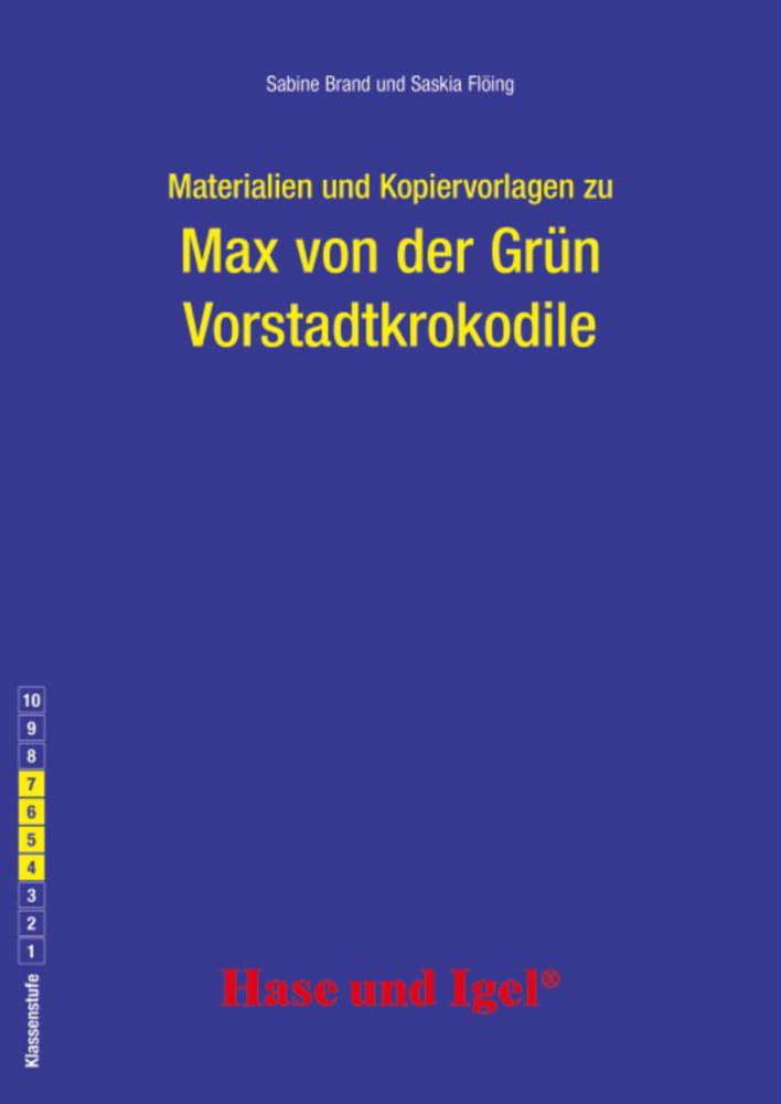 Vorderes Coverbild Vorstadtkrokodile. Begleitmaterial