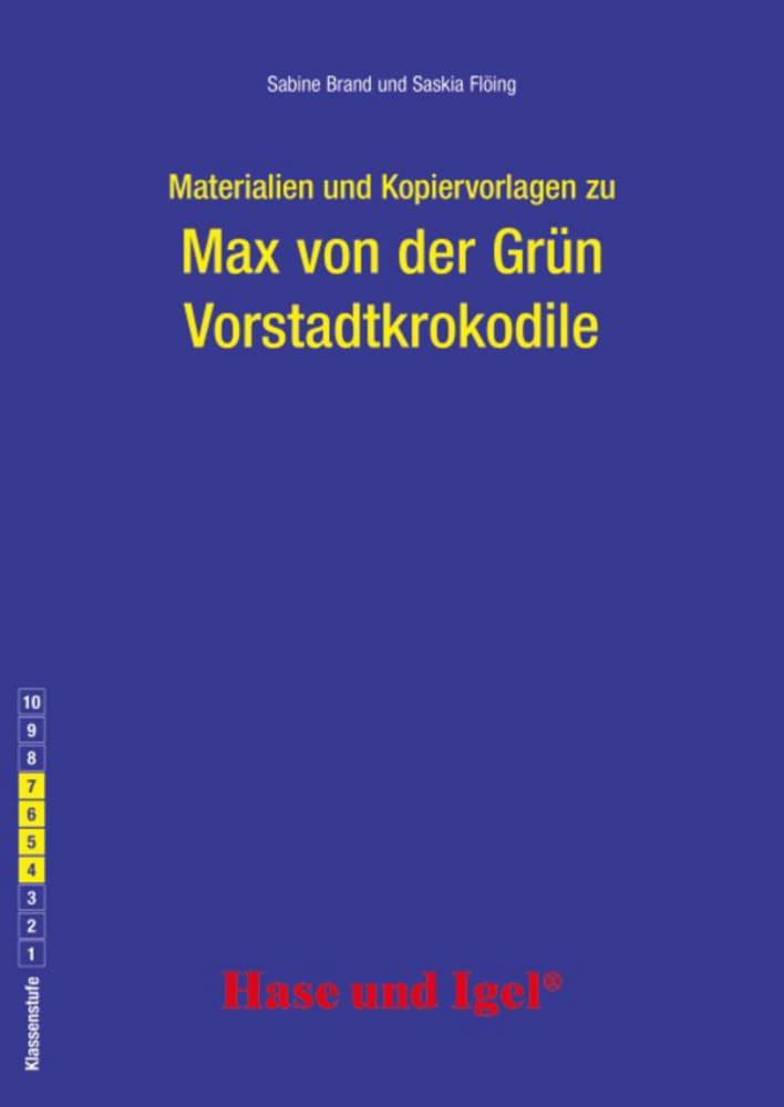 Vorderes Coverbild Vorstadtkrokodile. Begleitmaterial
