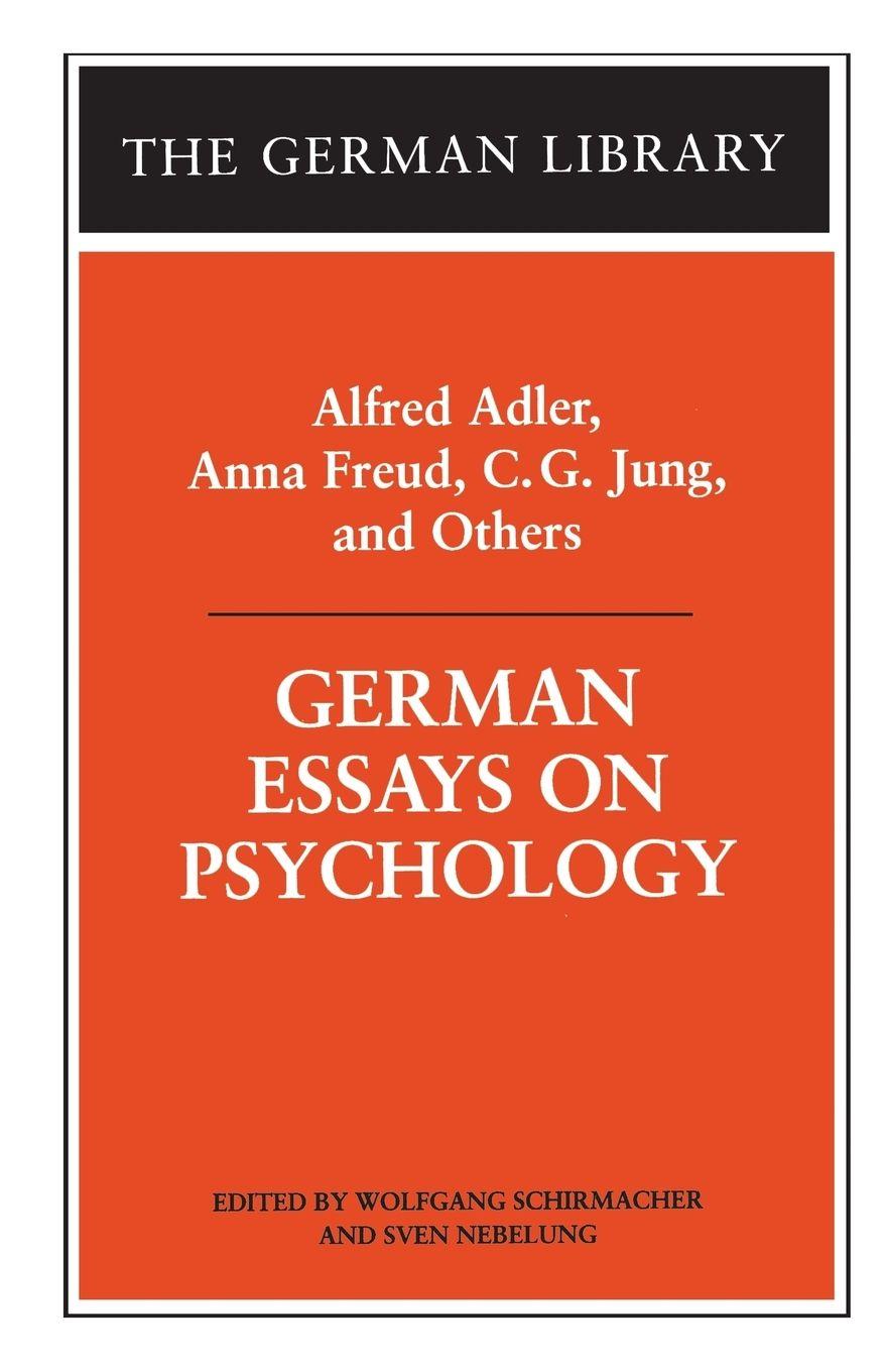 Vorderes Coverbild German Essays on Psychology