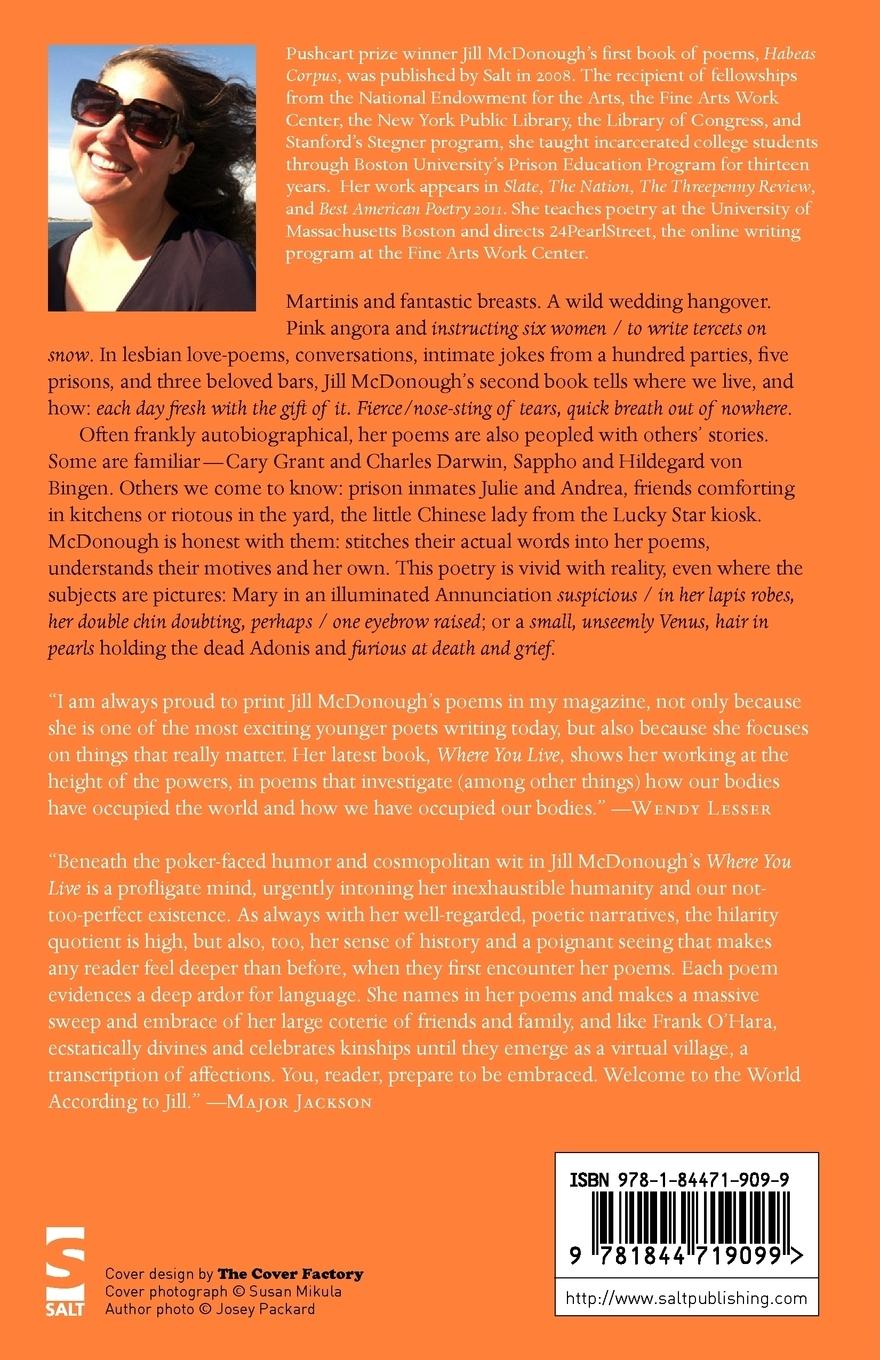 Rückseitencover Where You Live