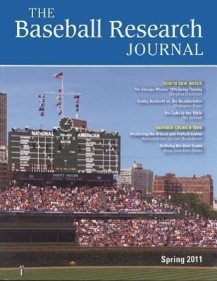 Vorderes Coverbild Baseball Research Journal (Brj), Volume 40 #1
