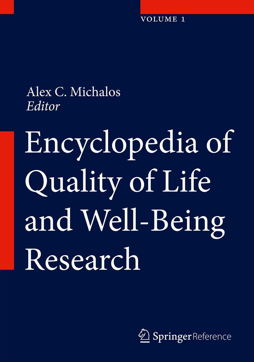 Vorderes Coverbild Encyclopedia of Quality of Life and Well-Being Research
