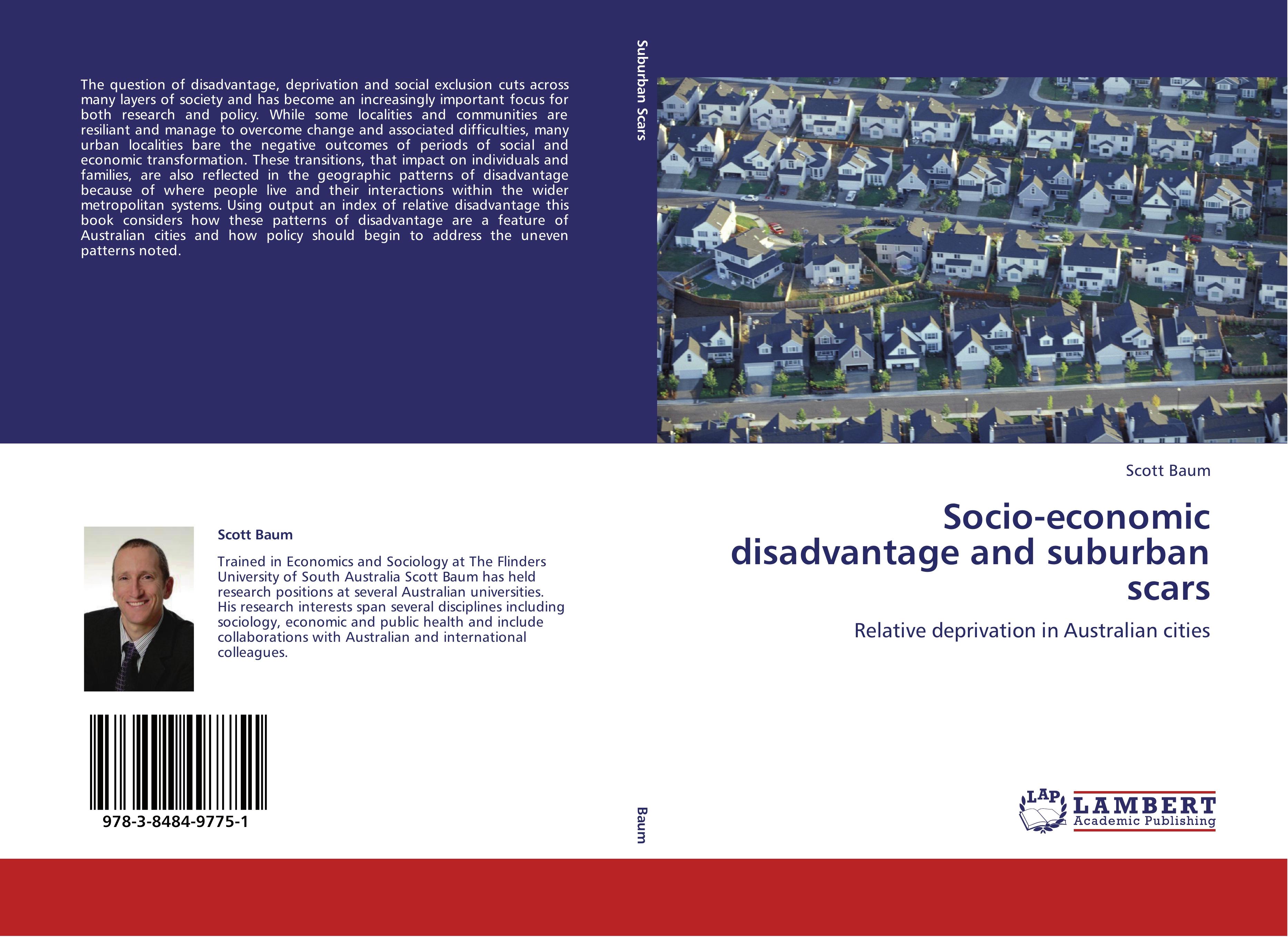Vorderes Coverbild Socio-economic disadvantage and suburban scars