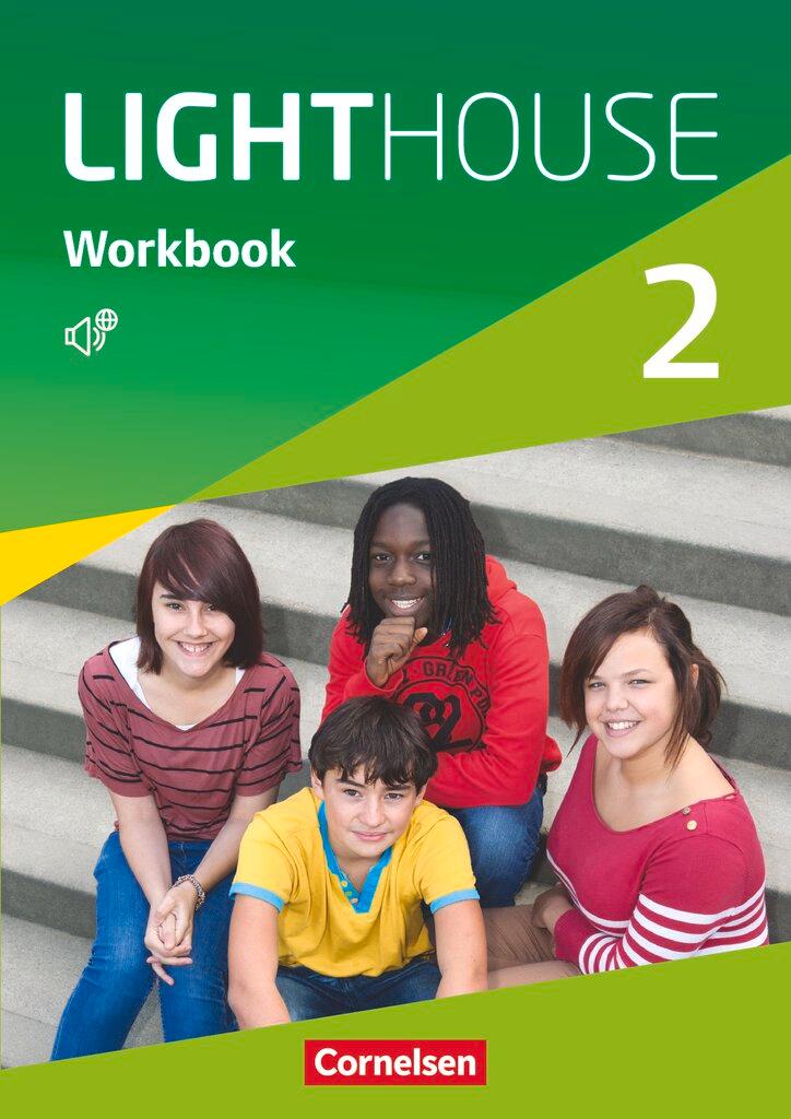 Vorderes Coverbild English G LIGHTHOUSE 02: 6. Schuljahr. Workbook mit Audios online