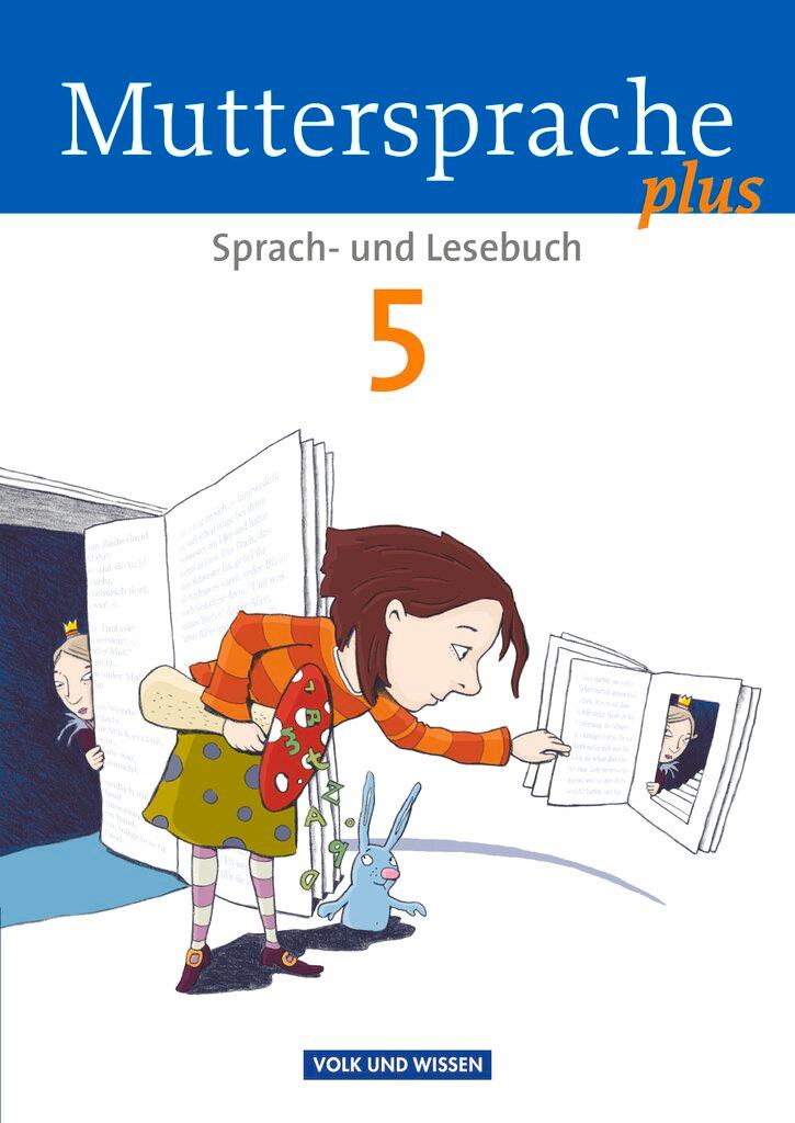 Vorderes Coverbild Muttersprache plus 5. Schuljahr. Schülerbuch