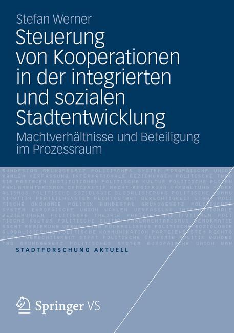 Vorderes Coverbild Steuerung von Kooperationen in der integrierten und sozialen Stadtentwicklung