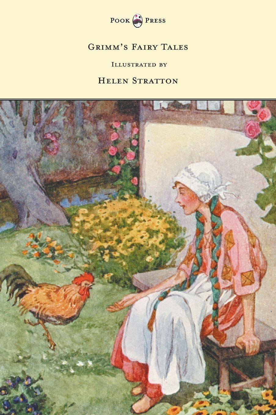 Vorderes Coverbild Grimm's Fairy Tales - With Many Illustrations in Colour and in Black-And-White by Helen Stratton
