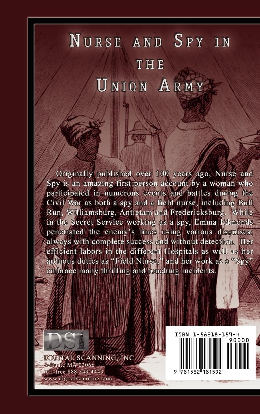 Rückseitencover Nurse and Spy in the Union Army