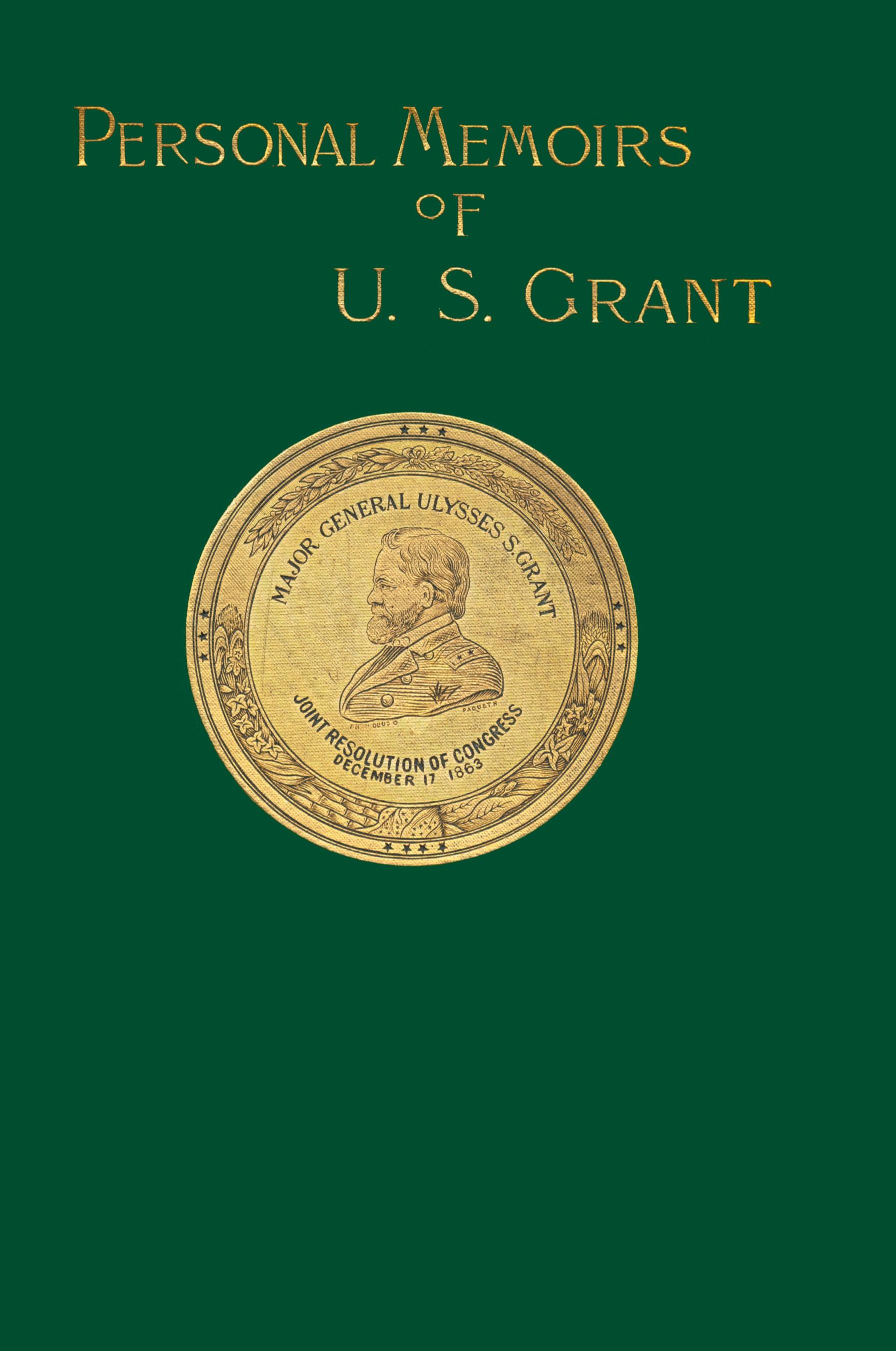 Vorderes Coverbild Personal Memoirs of U. S. Grant Volume 1/2